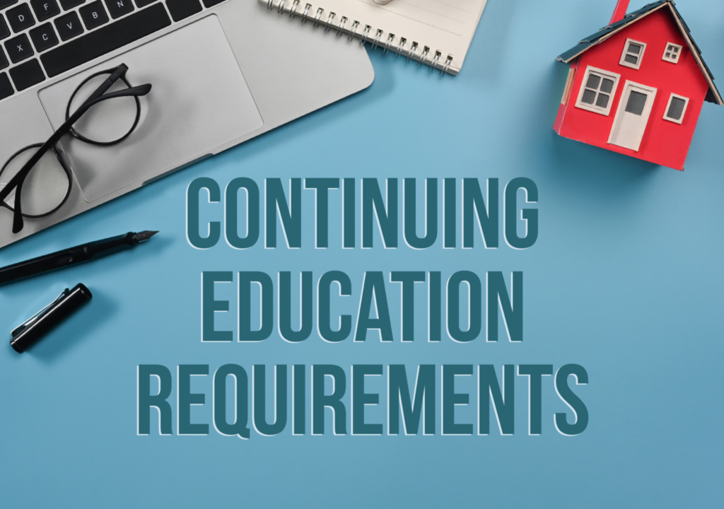 Ohio Real Estate Continuing Education Requirements Continuing Education Requirements - Manfred Real Estate School