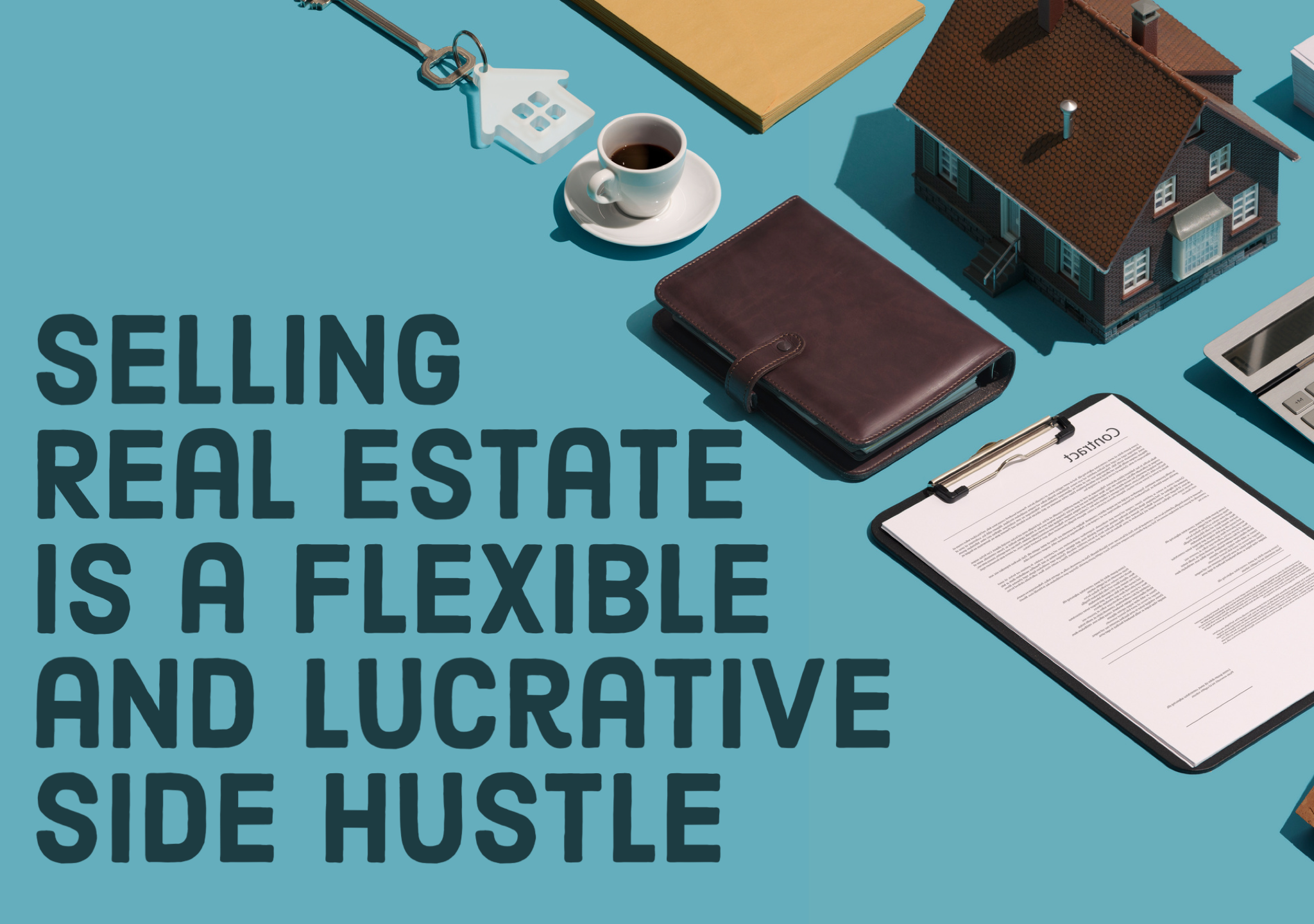 Selling Real Estate is a Flexible and Lucrative Side Hustle