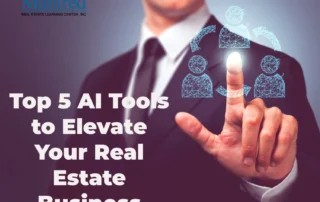 AI tools to elevate your real estate business, real estate agents can streamline their operations
