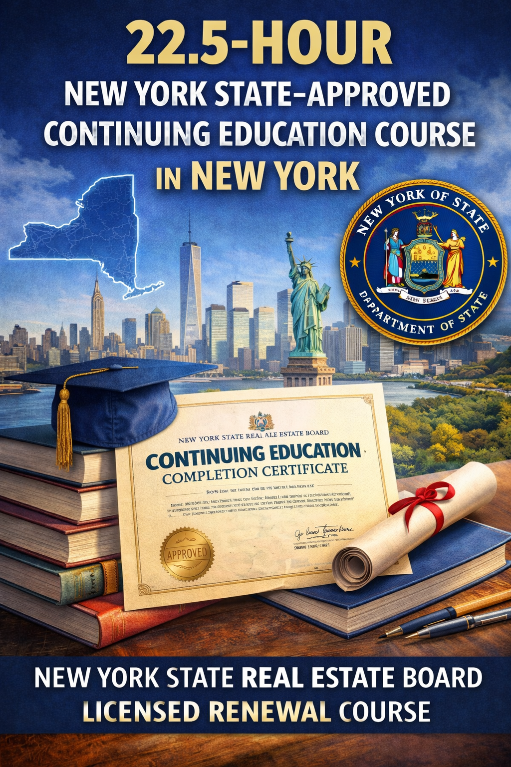 22.5-Hour New York State–Approved Continuing Education Course in New York