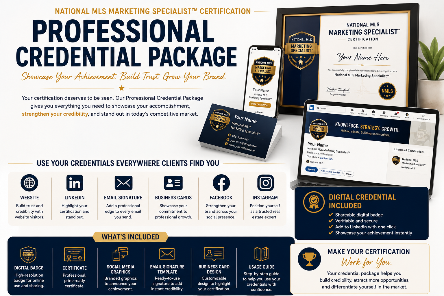National MLS Marketing Specialist Professional Growth Program with New York State-approved continuing education